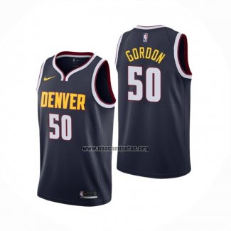 Camiseta Denver Nuggets Aaron Gordon NO 50 Icon 2021 Azul