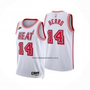 Camiseta Miami Heat Tyler Herro NO 14 Classic 2022-23 Blanco