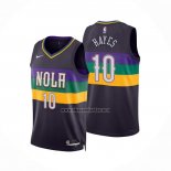 Camiseta New Orleans Pelicans Jaxson Hayes NO 10 Ciudad 2022-23 Violeta