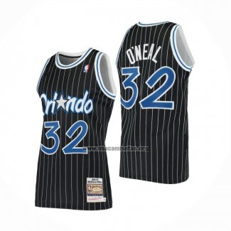 Camiseta Orlando Magic Shaquille O'Neal NO 32 Mitchell & Ness 1994-95 Negro