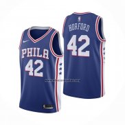 Camiseta Philadelphia 76ers Al Horford NO 42 Icon 2019-20 Azul