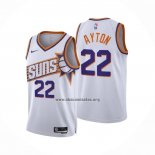 Camiseta Phoenix Suns Deandre Ayton NO 22 Association 2023-24 Blanco