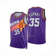 Camiseta Phoenix Suns Kevin Durant NO 35 Classic 2022-23 Violeta