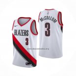 Camiseta Portland Trail Blazers C.j. McCollum NO 3 Association 2020-21 Blanco