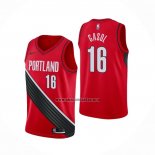Camiseta Portland Trail Blazers Pau Gasol NO 16 Statement Rojo