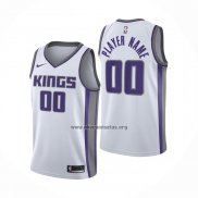 Camiseta Sacramento Kings Personalizada Association Blanco