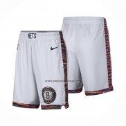 Pantalone Brooklyn Nets Ciudad Edition Blanco