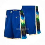 Pantalone Milwaukee Bucks Ciudad 2022-23 Azul