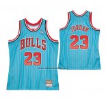 Camiseta Chicago Bulls Michael Jordan NO 23 Mitchell & Ness 1995-96 Azul