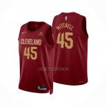 Camiseta Cleveland Cavaliers Donovan Mitchell NO 45 Icon 2022-23 Rojo