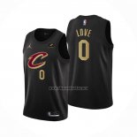 Camiseta Cleveland Cavaliers Kevin Love NO 0 Statement 2022-23 Negro