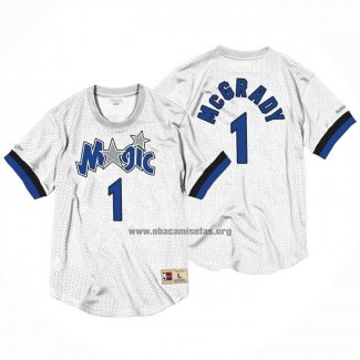 Camiseta Manga Corta Orlando Magic Tracy McGrady NO 1 Blanco