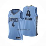 Camiseta Memphis Grizzlies Steven Adams NO 4 Statement 2022-23 Azul