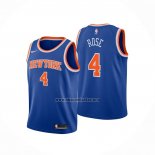 Camiseta Nino New York Knicks Derrick Rose NO 4 Icon Azul