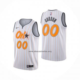 Camiseta Orlando Magic Aaron Gordon NO 00 Ciudad 2020-21 Blanco