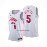 Camiseta Philadelphia 76ers Montrezl Harrell NO 5 Ciudad 2022-23 Blanco
