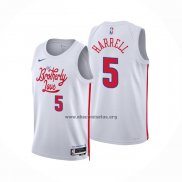 Camiseta Philadelphia 76ers Montrezl Harrell NO 5 Ciudad 2022-23 Blanco