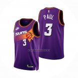 Camiseta Phoenix Suns Chris Paul NO 3 Classic 2022-23 Violeta