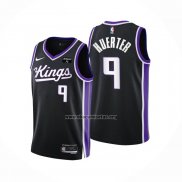 Camiseta Sacramento Kings Kevin Huerter NO 9 Icon 2023-24 Negro