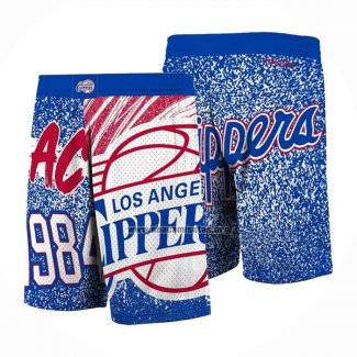 Pantalone Los Angeles Clippers Mitchell & Ness 1984 Azul