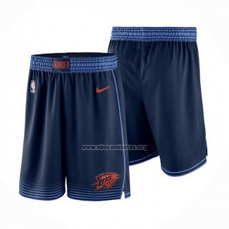 Pantalone Oklahoma City Thunder 2017-18 Azul2