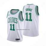 Camiseta Boston Celtics Kyrie Irving NO 11 Association 2017-18 Blanco