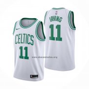 Camiseta Boston Celtics Kyrie Irving NO 11 Association 2017-18 Blanco