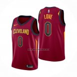 Camiseta Cleveland Cavaliers Kevin Love NO 0 Icon Rojo