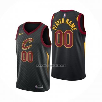 Camiseta Cleveland Cavaliers Personalizada Statement Negro