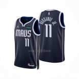 Camiseta Dallas Mavericks Tim Hardaway JR. NO 11 Statement 2022-23 Azul