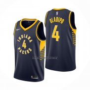 Camiseta Indiana Pacers Victor Oladipo NO 4 Icon Azul