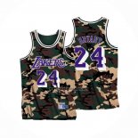 Camiseta Los Angeles Lakers Kobe Bryant NO 24 Camuflaje