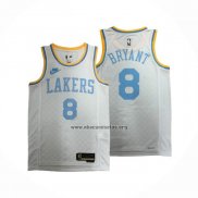 Camiseta Los Angeles Lakers Kobe Bryant NO 8 Classic 2022-23 Blanco