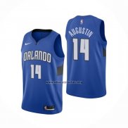 Camiseta Orlando Magic D.J. Augustin NO 14 Statement Edition Azul