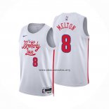 Camiseta Philadelphia 76ers De'Anthony Melton NO 8 Ciudad 2022-23 Blanco