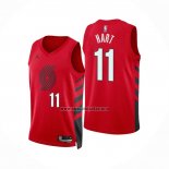 Camiseta Portland Trail Blazers Josh Hart NO 11 Statement 2022-23 Rojo