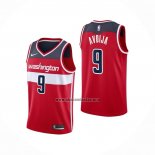 Camiseta Washington Wizards Deni Avdija NO 9 Icon 2020-21 Rojo