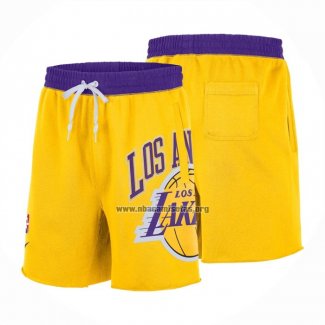 Pantalone Los Angeles Lakers Big Logo Just Don Amarillo