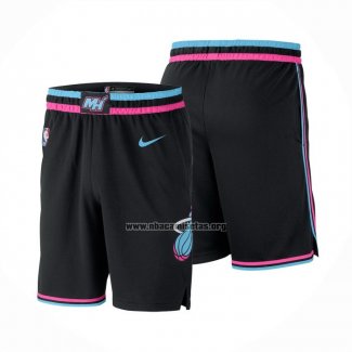 Pantalone Miami Heat Ciudad 2018-19 Negro