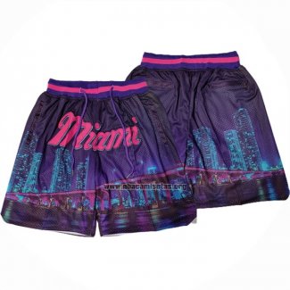 Pantalone Miami Heat Just Don Violeta