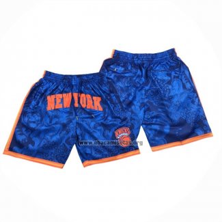 Pantalone New York Knicks Special Year Of The Tiger Azul