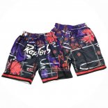 Pantalone Toronto Raptors Lunar New Year Mitchell & Ness Just Don Negro