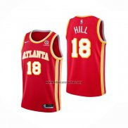 Camiseta Atlanta Hawks Solomon Hill NO 18 Icon 2020-21 Rojo