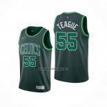 Camiseta Boston Celtics Jeff Teague NO 55 Earned 2020-21 Verde