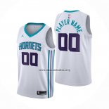 Camiseta Charlotte Hornets Personalizada Association Blanco