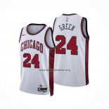 Camiseta Chicago Bulls Javonte Green NO 24 Ciudad 2022-23 Blanco