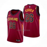 Camiseta Cleveland Cavaliers Kyle Korver NO 26 Icon Rojo