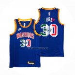 Camiseta Golden State Warriors Stephen Curry NO 30 Classic Royal Special Mexico Edition Azul