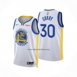 Camiseta Golden State Warriors Stephen Curry NO 30 association 2022-23 Blanco