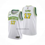 Camiseta Houston Rockets Tari Eason NO 17 Classic 2022-23 Blanco